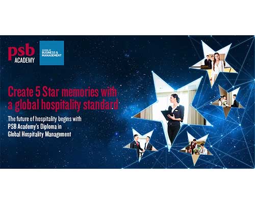 Thực tập hưởng lương 6 tháng với ngành Global Hospitality Management tại PSB Singapore
